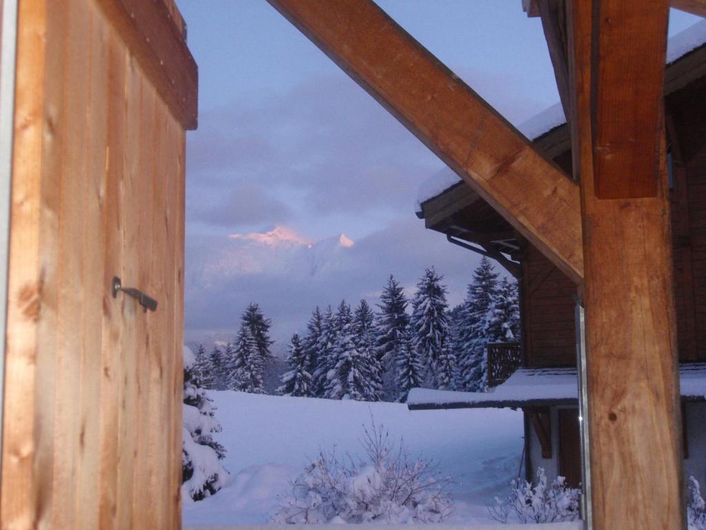 Lou Stalet Au Pays Du Mont Blanc "Charmance" Bed and Breakfast Cordon Exterior foto